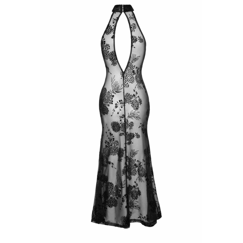 Длинное сетчатое платье Noir Handmade F239 Long tulle dress, M