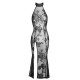 Длинное сетчатое платье Noir Handmade F239 Long tulle dress, S