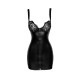 Платье с мокрым эффектом Noir Handmade F254 Powerwetlook mini-dress, L