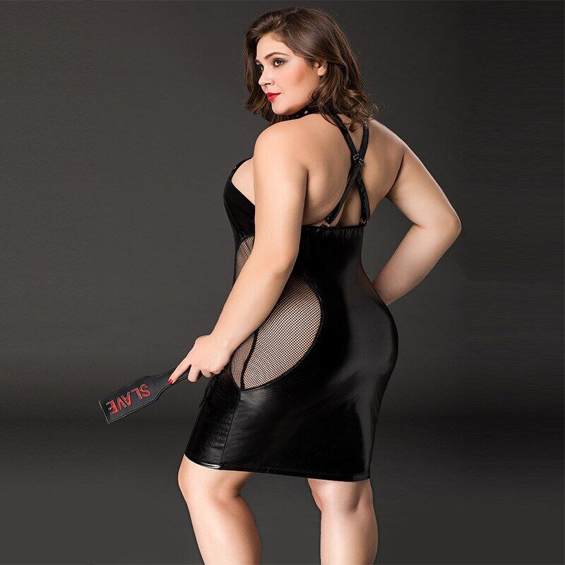 Сукня JSY P71139 Чорна Plus Size
