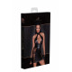 Платье Noir Handmade F238 Short tulle dress with powerwetlook inserts, S