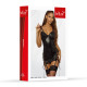 Сукня і трусики SoftLine Set dress and thongs 110836 2XL Black