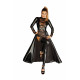 Платье-плащ с мокрым эффектом Noir Handmade F128C Powerwetlook gown coat, L