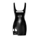 Платье Noir Handmade F344 Powerwetlook dress with garter - M