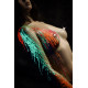 Свічка воскова Art of Sex size M 15 см низькотемпературна, люмінесцентна Рожева