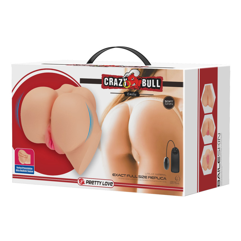 Мастурбатор Crazy Bull Emilia Flesh