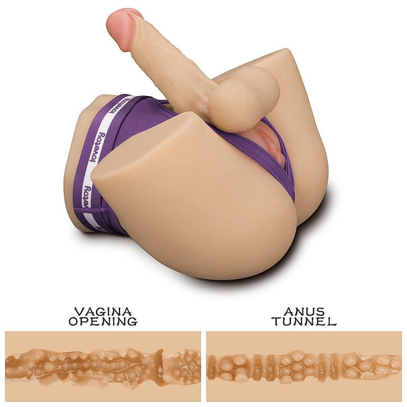 Мастурбатор LoveToy Streetgirl's Dual Motor Sensation Pulse With Dildo