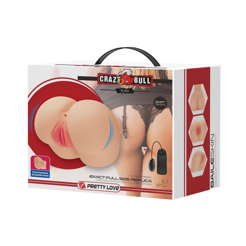 Мастурбатор Crazy Bull Kylie Flesh