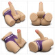 Мастурбатор LoveToy Streetgirl's #14 With Bendable Dildo