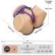 Мастурбатор LoveToy Streetgirl's 03 Dual Motor Sensation Pulse