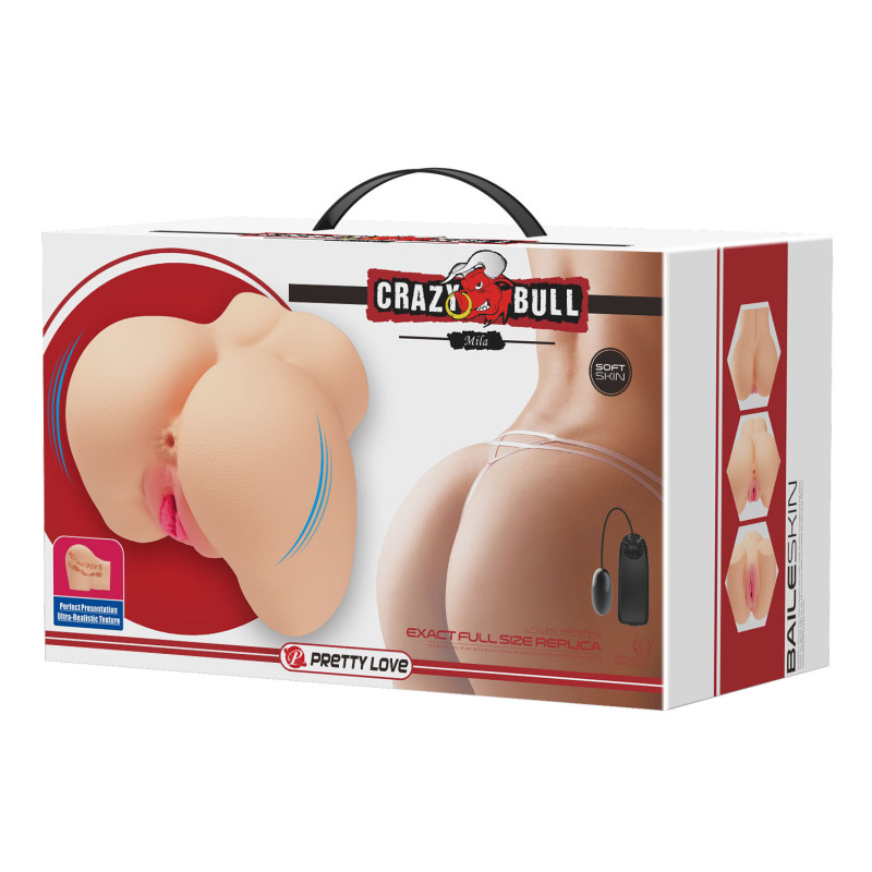 Мастурбатор Crazy Bull Mila Masturbator Flesh