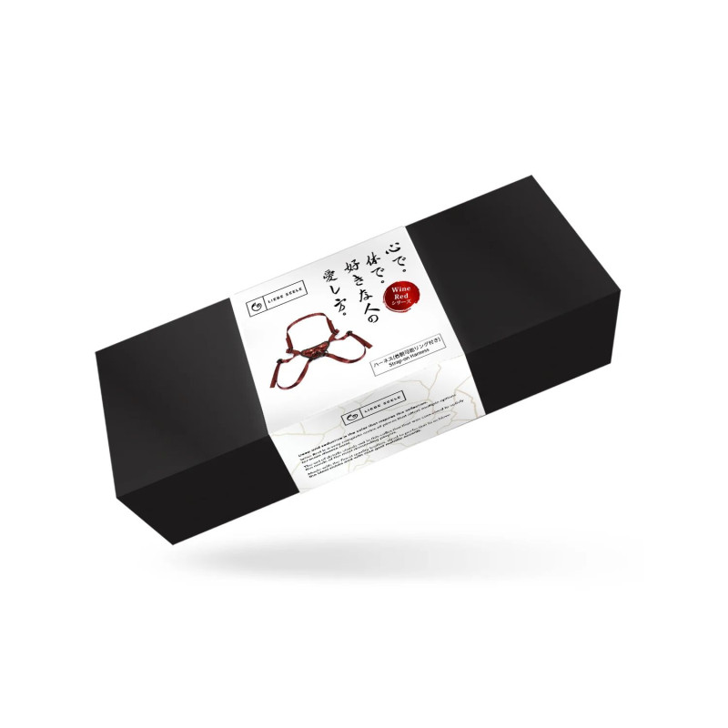 Трусики для страпона Liebe Seele Wine Red Strap-on Harness