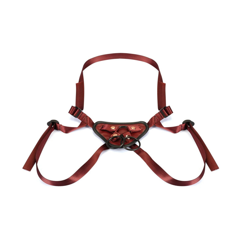 Трусики для страпона Liebe Seele Wine Red Strap-on Harness
