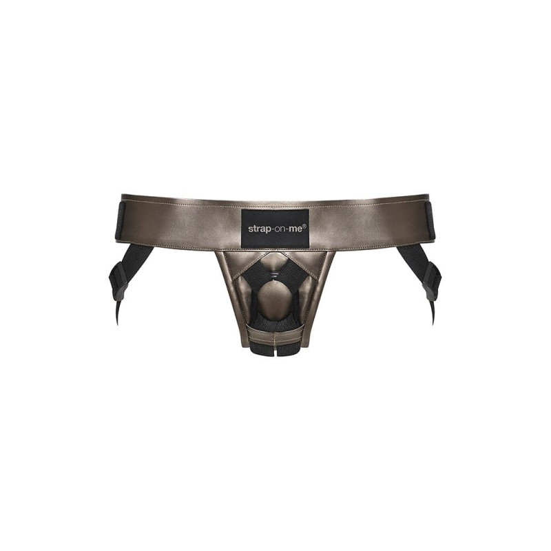 Трусики для страпона Strap-On-Me Leatherette Harness CURIOUS