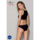 Трусики с прозрачной вставкой Passion PS006 PANTIES S, black