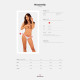 Кружевные танга Obsessive Heavenlly thong белые XS/S