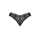трусики Obsessive Donna Dream crotchless thong чорні XS/S