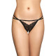 Жіночі стрінги SoftLine G-String 2496 M/L Black