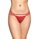 Женские стринги SoftLine G-String 2493 M/L Red