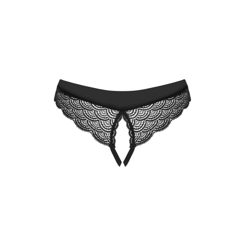 Трусики с доступом Obsessive Chemeris crotchless panties M/L