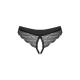 Трусики с доступом Obsessive Chemeris crotchless panties M/L