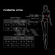 Сексуальні трусики з ланцюжком Art of Sex Villa Silver XS/M Чорні