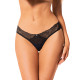 Сітчасті трусики під омбре Obsessive Bella Rou panties чорні XS/S