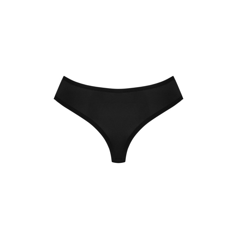 Сітчасті трусики під омбре Obsessive Bella Rou panties чорні XS/S