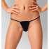 Жіночі трусики з силіконовою анальною пробкою Art Sex - Sexy Panties plug size S Black XS-2XL