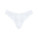 Полупрозрачные трусики Obsessive Heavenlly panties белые XS/S
