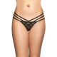 Женские стринги SoftLine G-String 2492 M/L Black