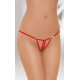 Женские стринги SoftLine String 2295 Красные S/M/L