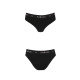 Трусики-слипы из хлопка с эластаном Passion PS004 PANTIES L, black