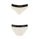 Трусики с широкой резинкой и кружевом Passion PS001 PANTIES L, ecru