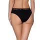 Трусики-слипы из хлопка с эластаном Passion PS004 PANTIES L, black