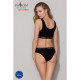 Трусики-слипы из хлопка с эластаном Passion PS004 PANTIES L, black