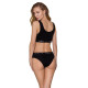 Трусики-слипы из хлопка с эластаном Passion PS004 PANTIES L, black