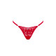 Стрінги Obsessive Lacelove thong червоні M/L