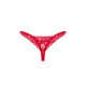 Стрінги Obsessive Lacelove thong червоні M/L