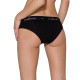 Трусики с широкой резинкой и кружевом Passion PS001 PANTIES XL, black