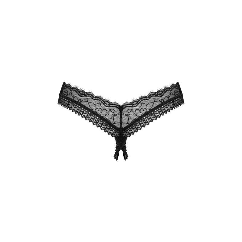 Трусики Obsessive Medilla crotchless thong XS/S