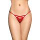 Женские стринги SoftLine G-String 2494 S/M Red