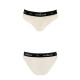 Трусики с широкой резинкой и кружевом Passion PS001 PANTIES XL, ecru