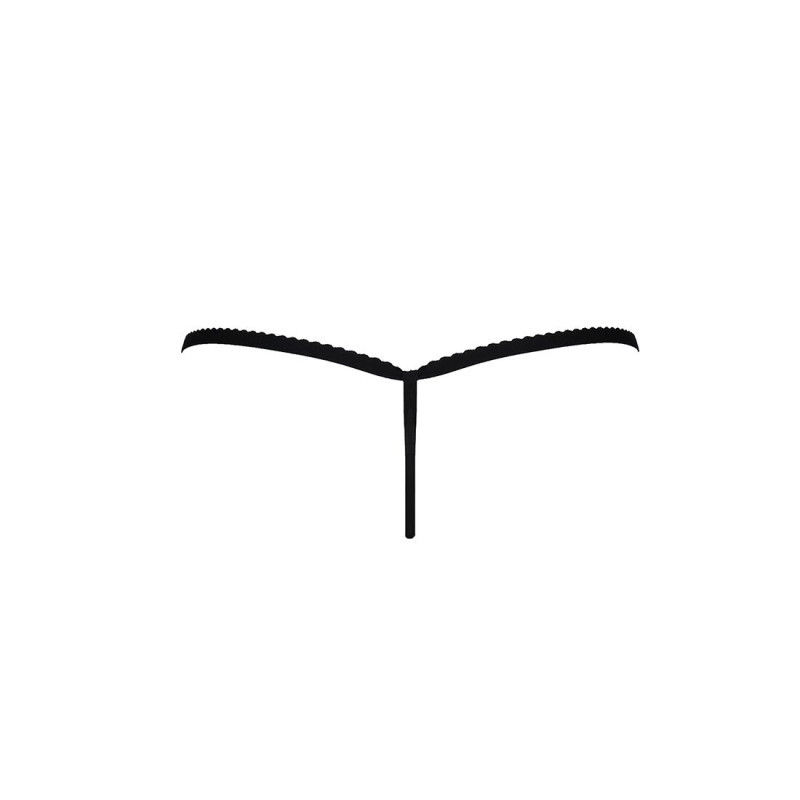 Красивые трусики Passion ATHENA THONG S/M Черные