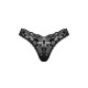 Трусики Obsessive Donna Dream thong чорні XS/S