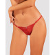 Стрінги Obsessive Lacelove thong червоні XS/S