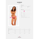 Стрінги Obsessive Lacelove thong червоні XS/S