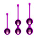 Вагінальні кульки Pretty Love Kegel Balls Set Pink, 3 шт.