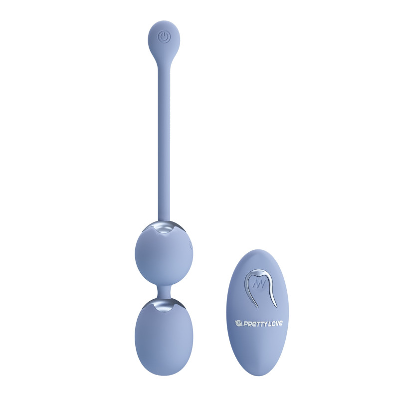 Вагинальные виброшарики Pretty Love Willie Vibrating Kegel Balls Light Blue