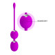 Вагінальні віброкульки Pretty Love Willie Vibrating Kegel Balls Purple